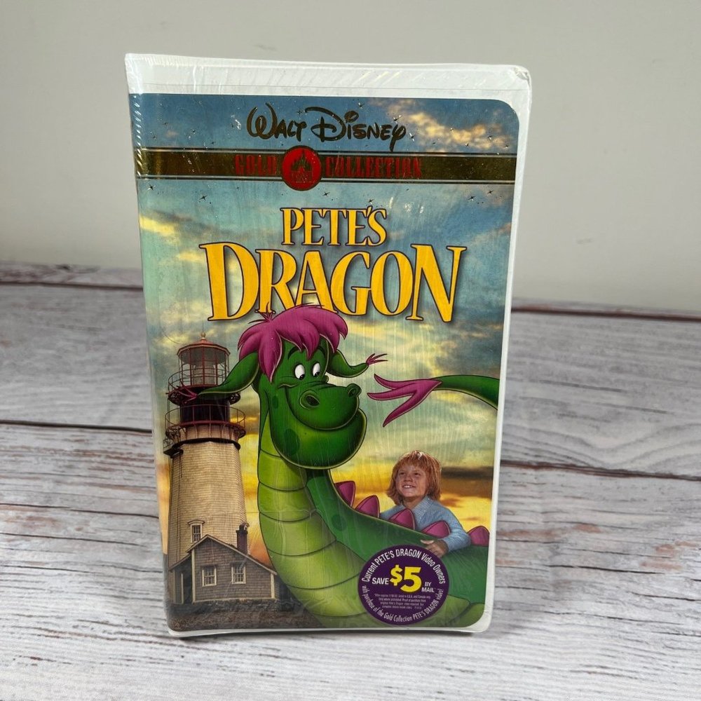Petes Dragon VHS Gold Collection Edition New, Factory Sealed! Disney Pete’s